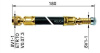 VALVE EXTENDER RUBBER 180MM 562 4261